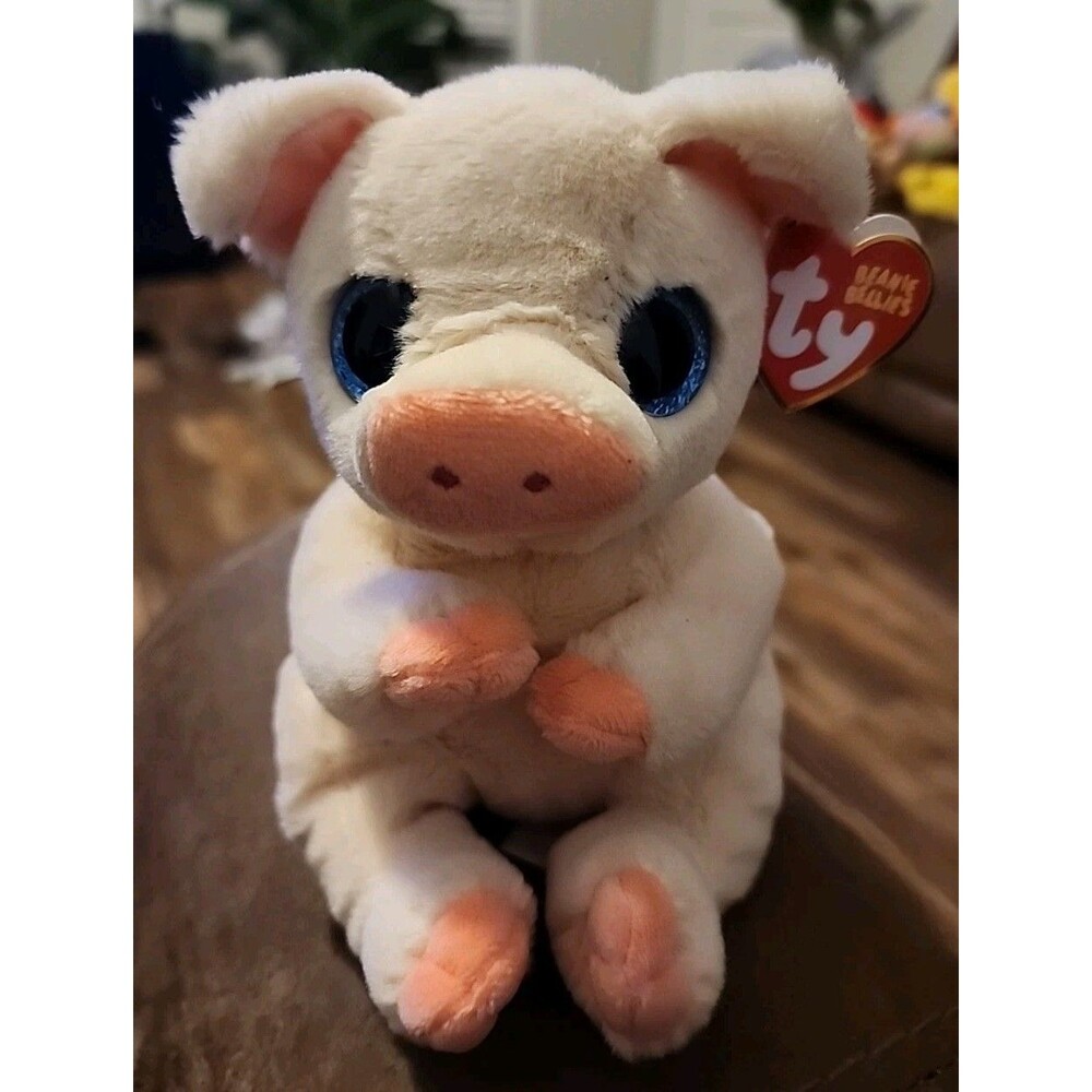 Ty Beanie Bellies Babies PENELOPE the Pig 8" Beanbag Plush Stuffed Animal Toy